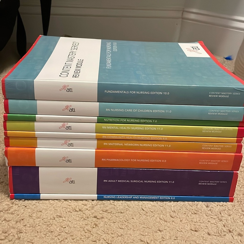 ATI nursing text book bundle